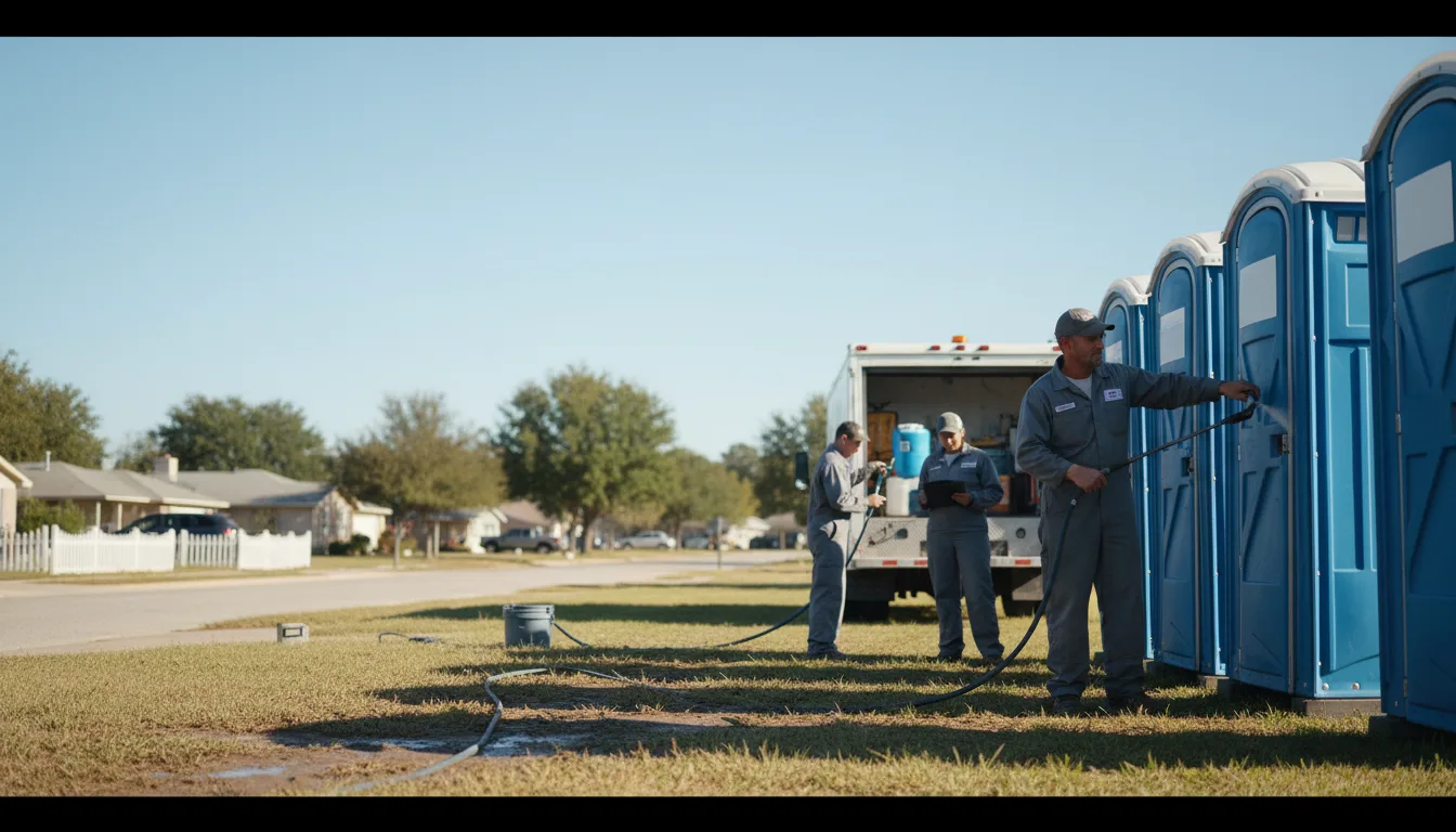 Long-Term Portable Toilet Rental in Larose, LA near me